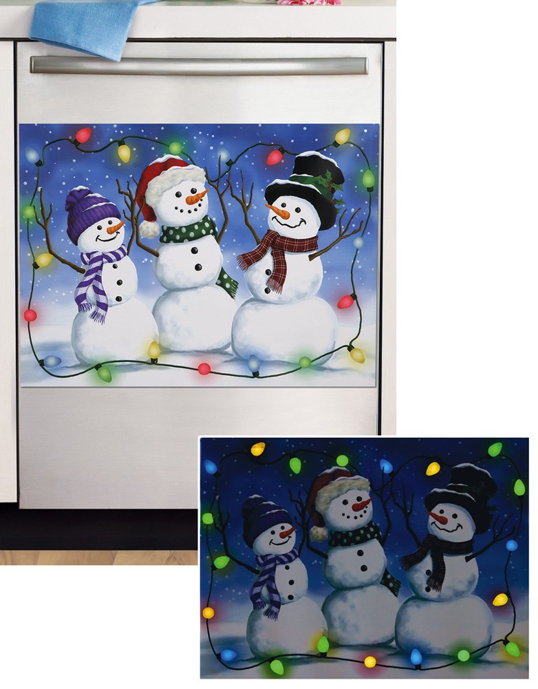 Glow In The Dark Snowman Dishwasher Collections Etc.