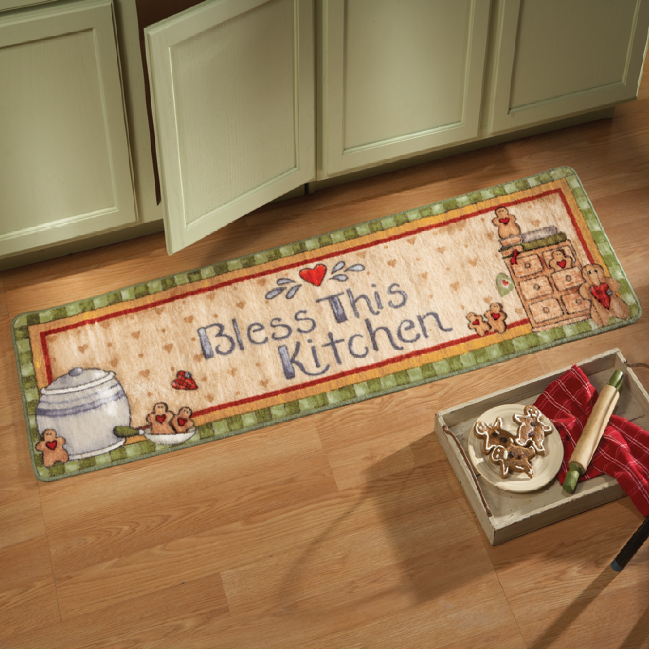 Gingerbread Kitchen Runner Rug Collections Etc