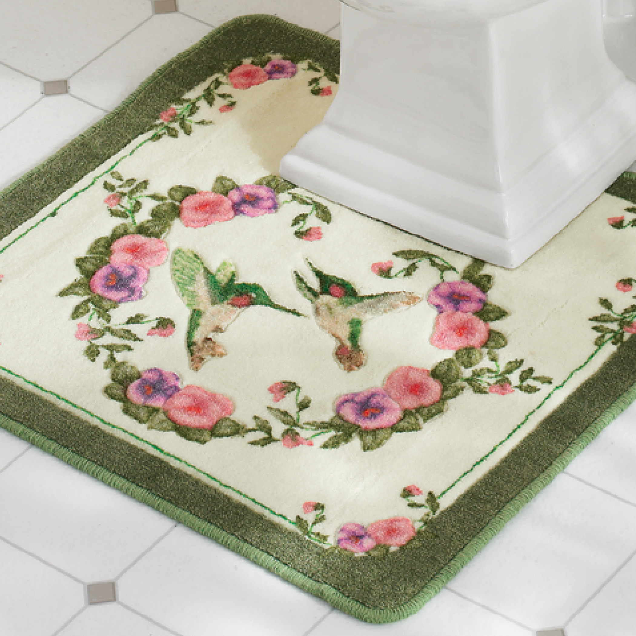 Hummingbird Bathroom Toilet Accessories 3 Pc Collections Etc Hummingbird Bathroom Toilet Accessories