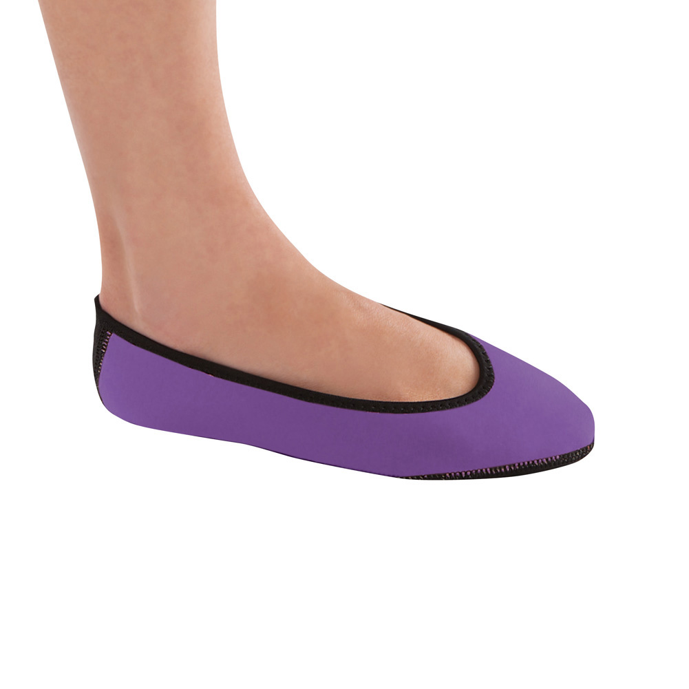 Nufoot Comfort Breathable Ballet Slippers, Purple, X-Large