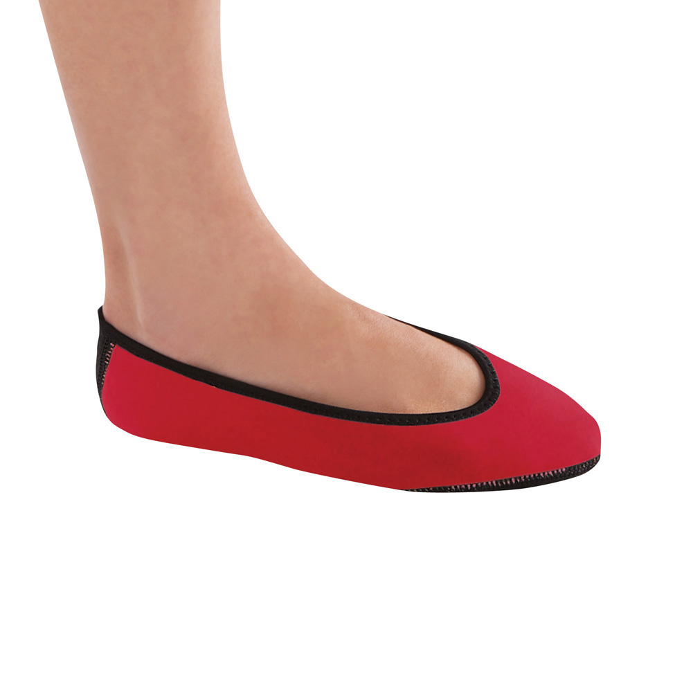 Nufoot Comfort Breathable Ballet Slippers Large Ballet Slippers Black