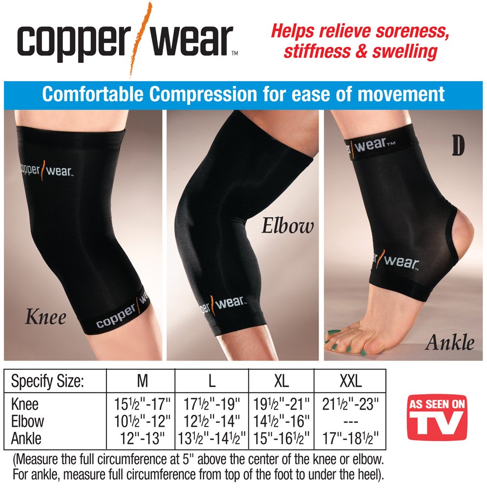 Copper Wear Compression Sleeve Collections Etc.
