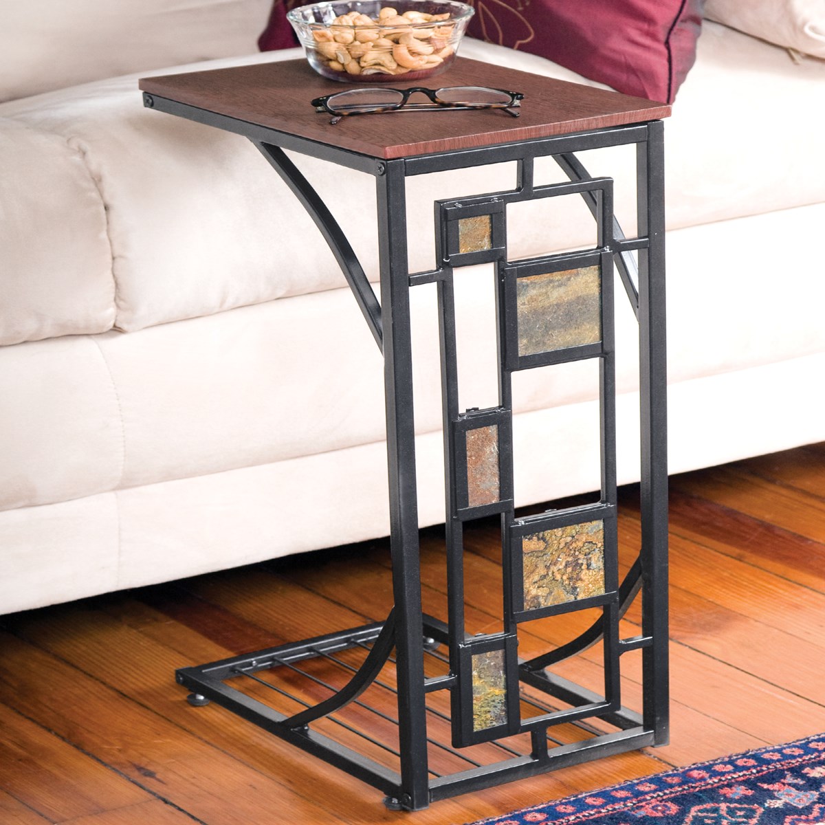 Geometric Design Sofa Side Table Collections Etc.