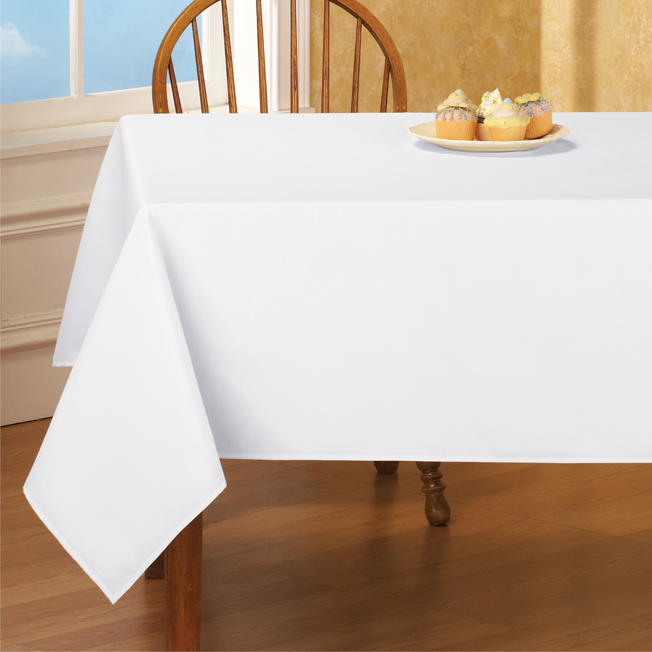Basic rechteckige Tischdecke, 60" Breite x 90" Länge - Bild 21 von 23