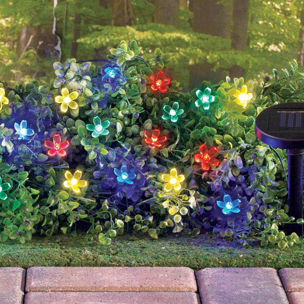 Cherry Blossom Solar Led String Light Collections Etc