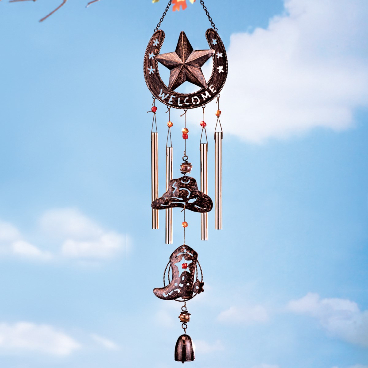 Western Cowboy Wind Chime Collections Etc.