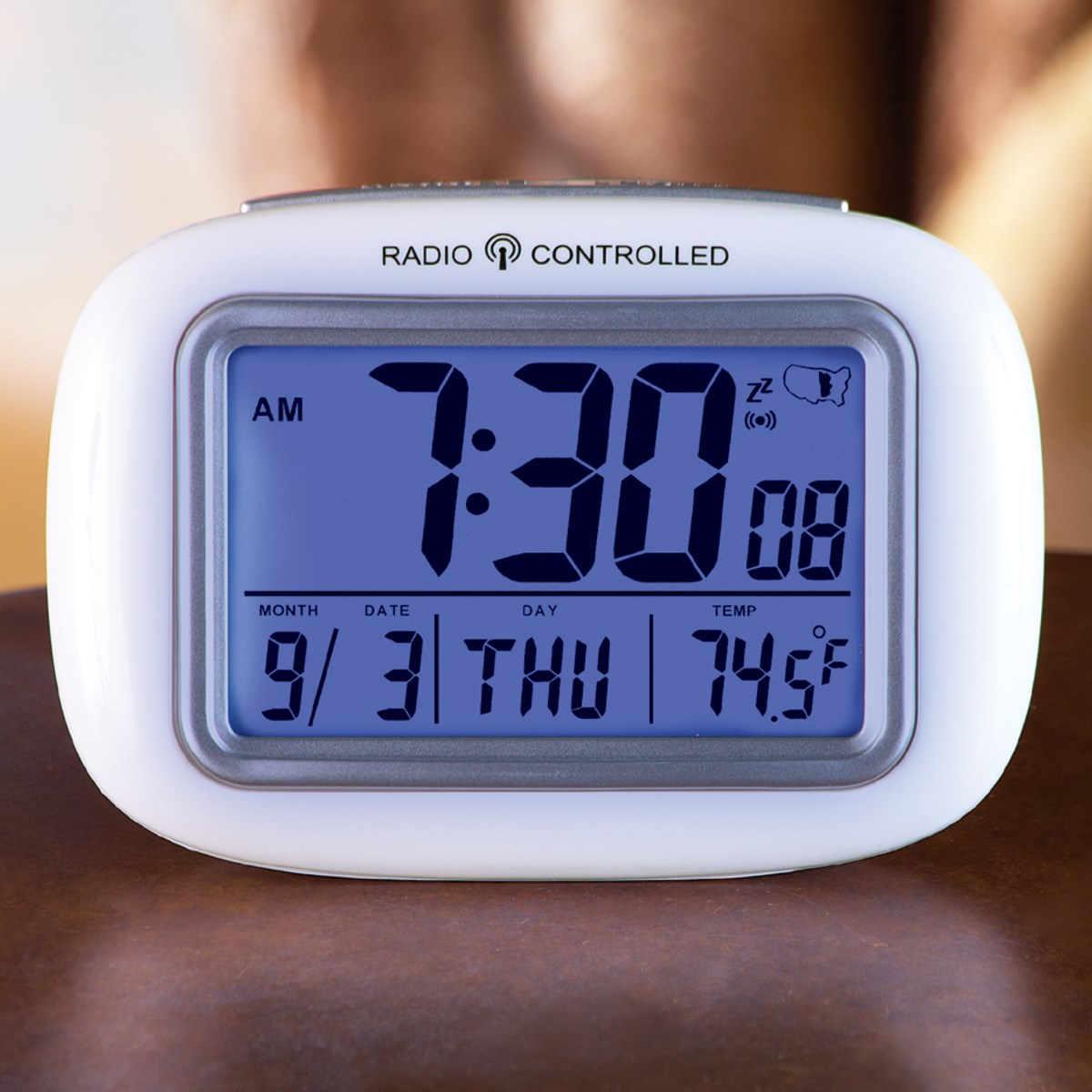 Cordless Atomic Digital Alarm Clock Collections Etc.