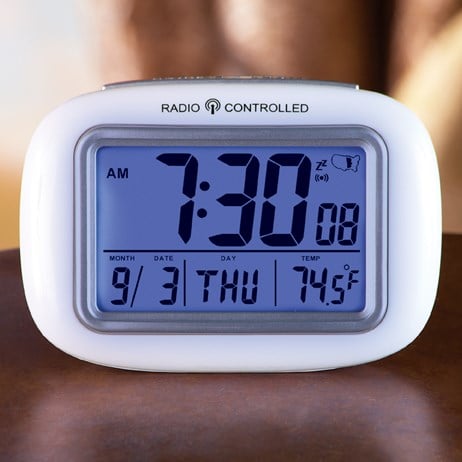 Cordless Atomic Digital Alarm Clock Collections Etc Cordless Atomic Digital Alarm Clock, Atomic Alarm Clocks