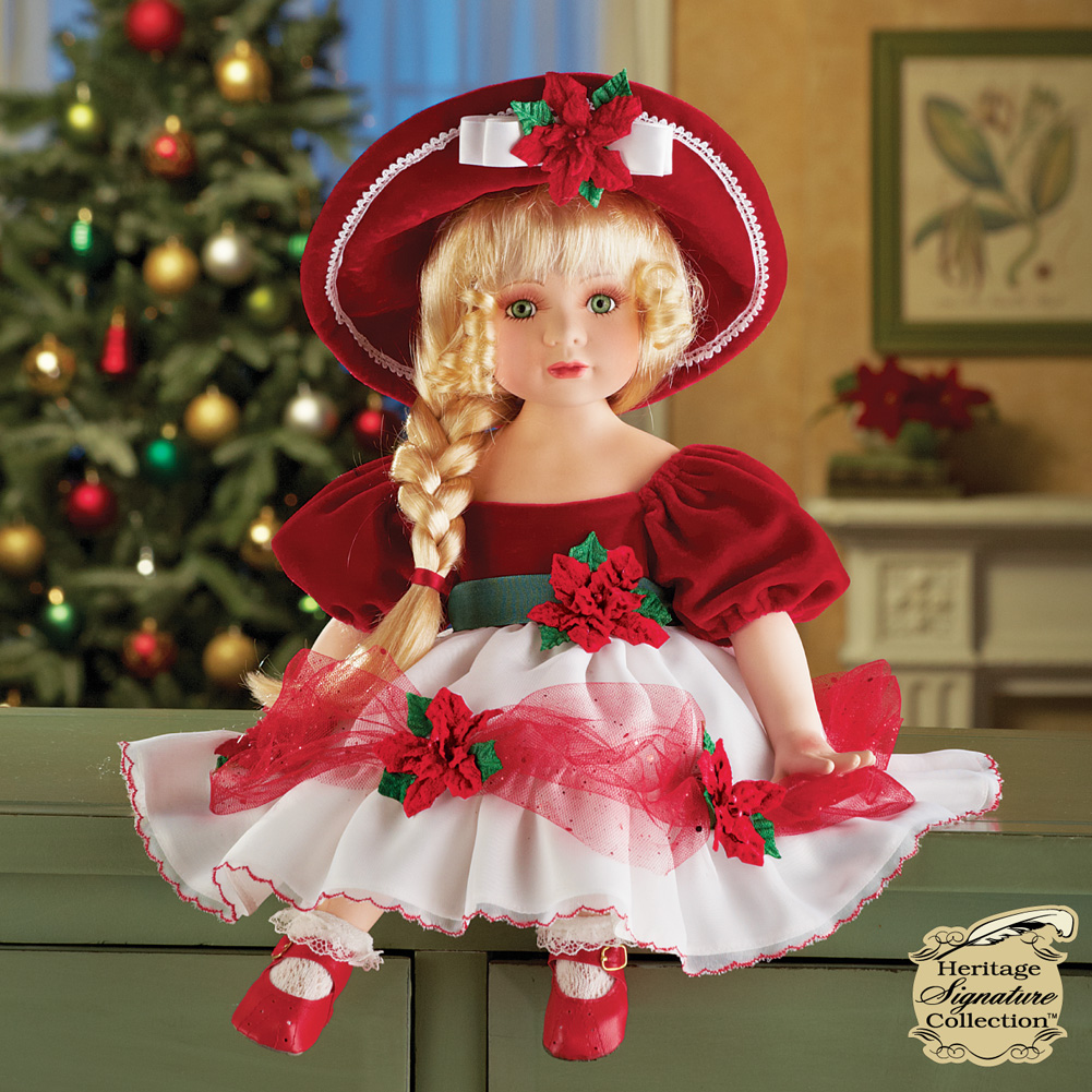 heritage signature collection christmas doll