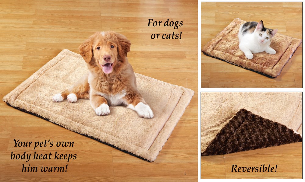 Reversible Therapeutic Thermal Pet Bed Collections Etc.