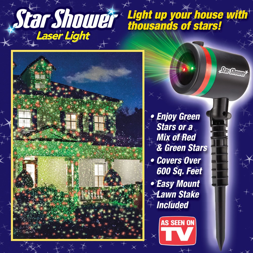 Star Shower Laser Christmas Light Collections Etc.