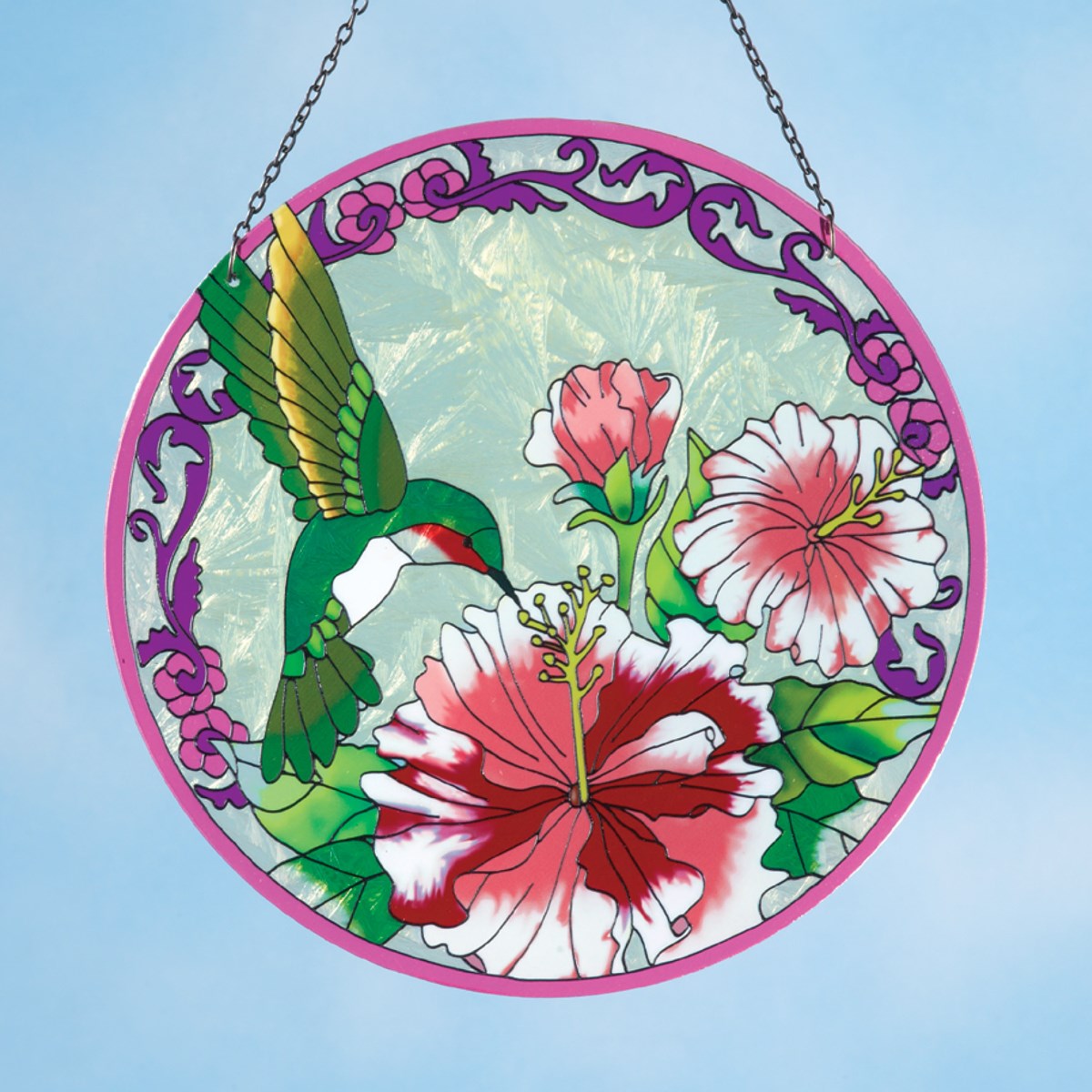 Round Hummingbird Suncatcher Collections Etc.