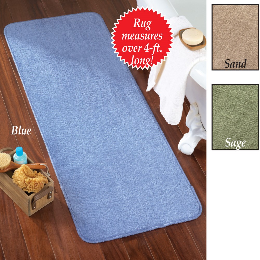Extralong Nonslip Bath Mat Collections Etc.