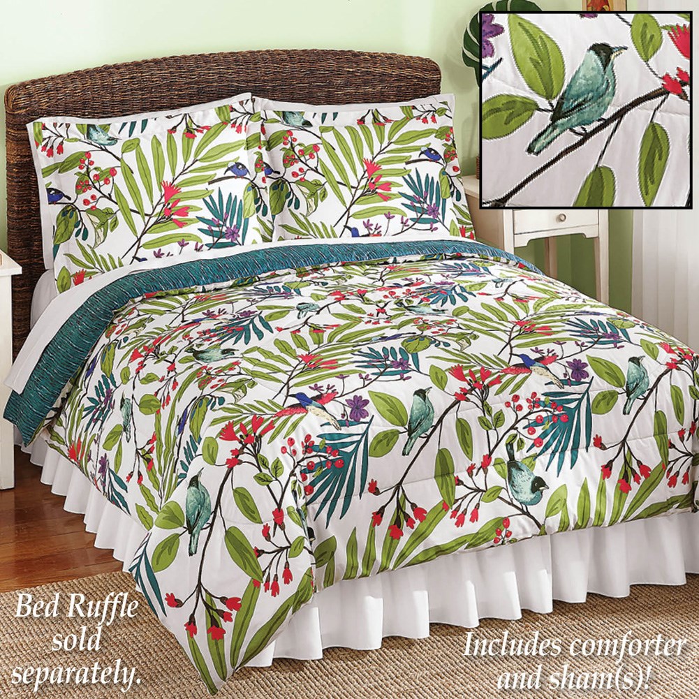 Birds of Paradise Comforter Set Collections Etc.