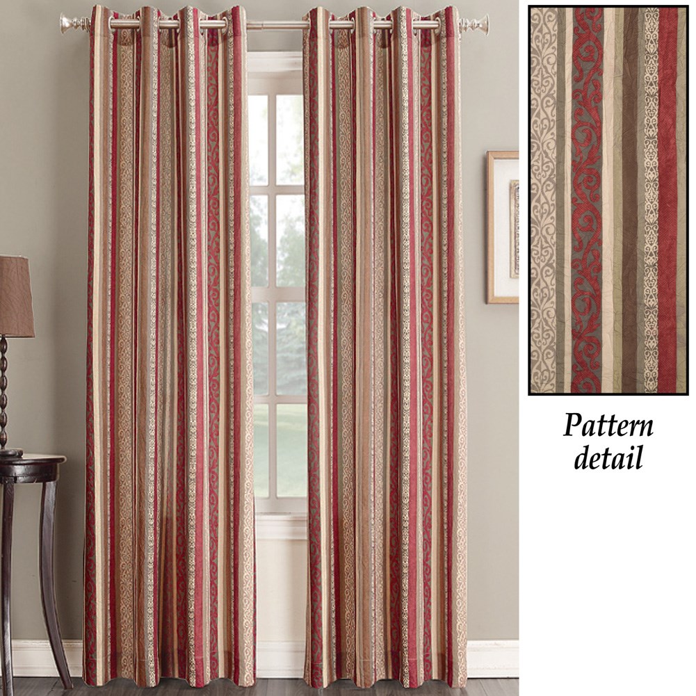 Striped Jamie Curtain Panel Collections Etc.