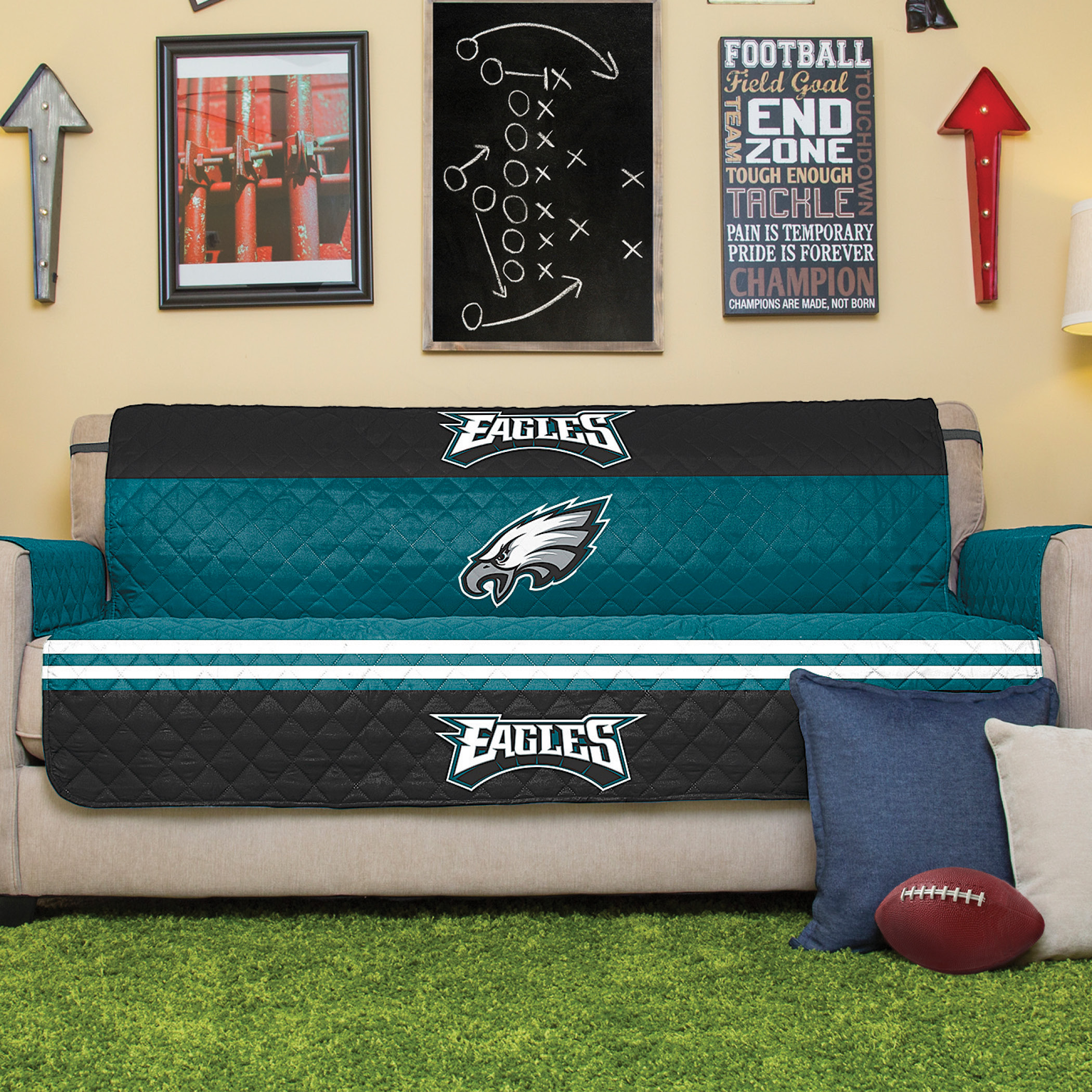 Nfl Team Logo Furniture Cover Collections Etc