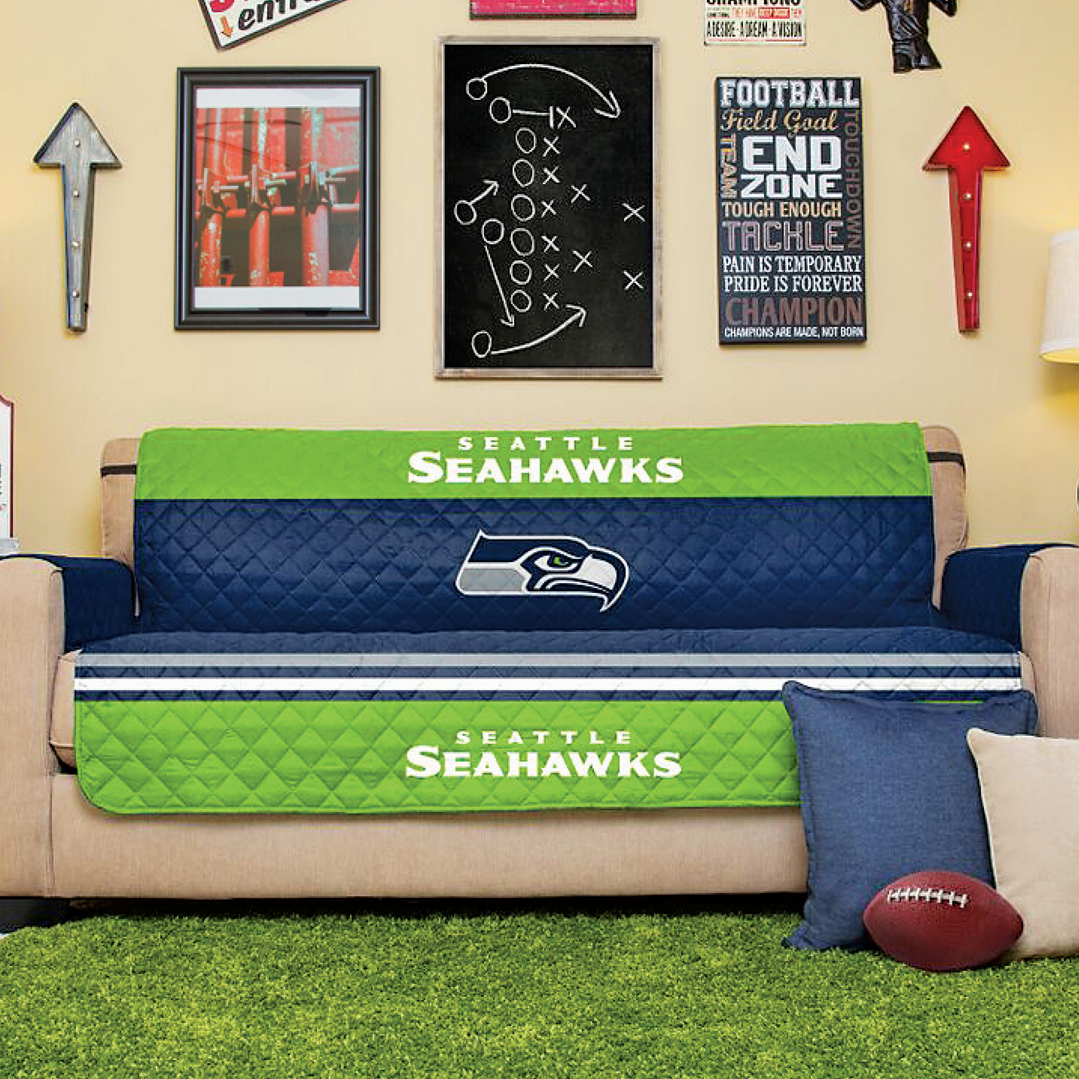 Nfl Team Logo Furniture Cover Collections Etc