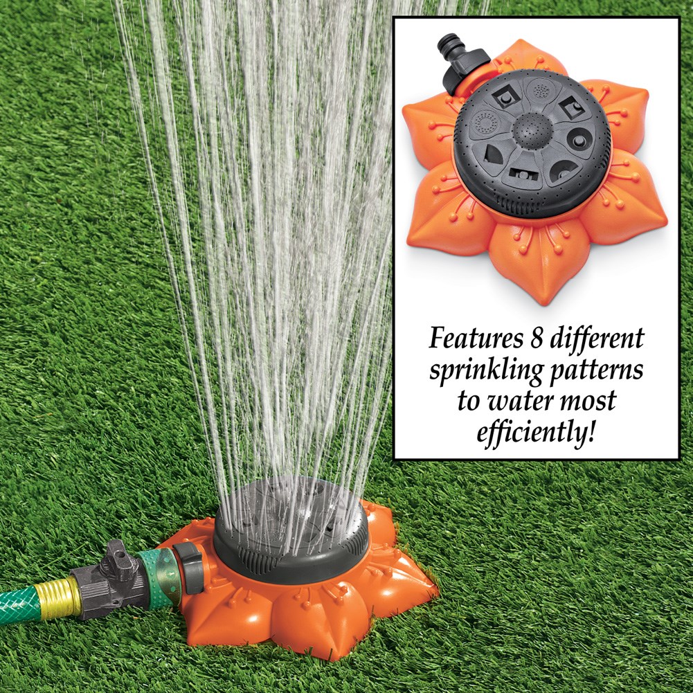 best sprinkler for flowers