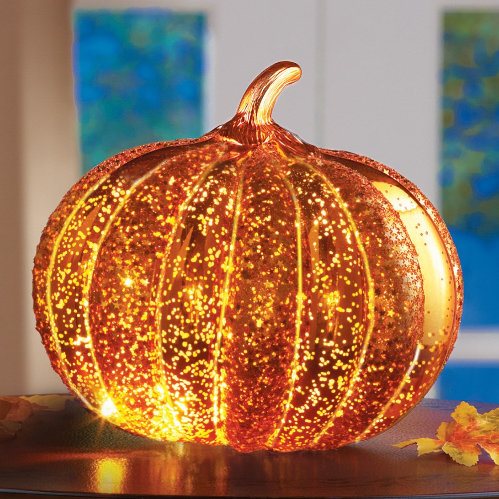 LED Light Up Decorative Pumpkin Collections Etc.