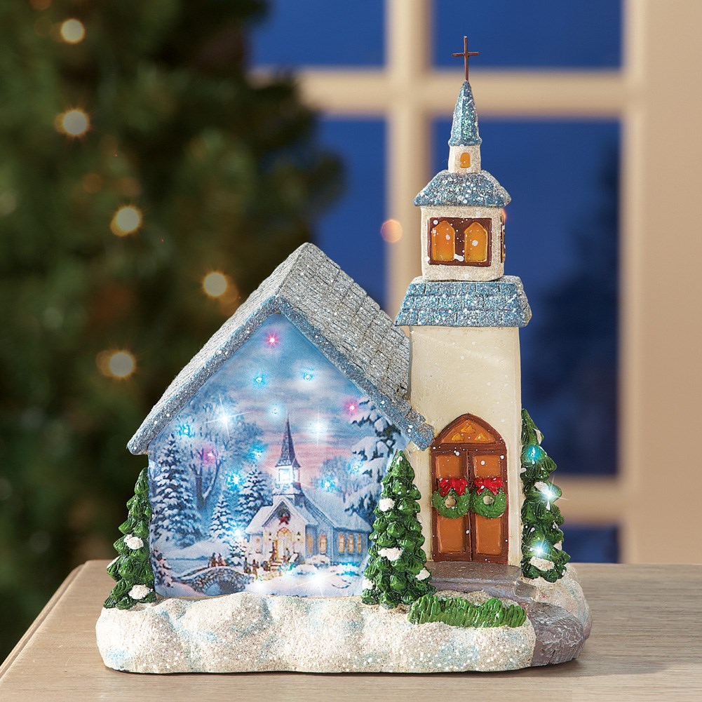 Miniature Fiber Optic Church Decoration Collections Etc.