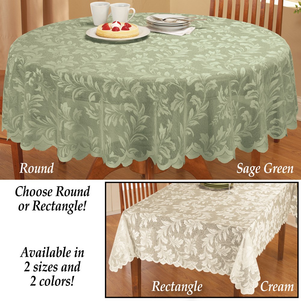 Lace Leaf Tablecloth Collections Etc.