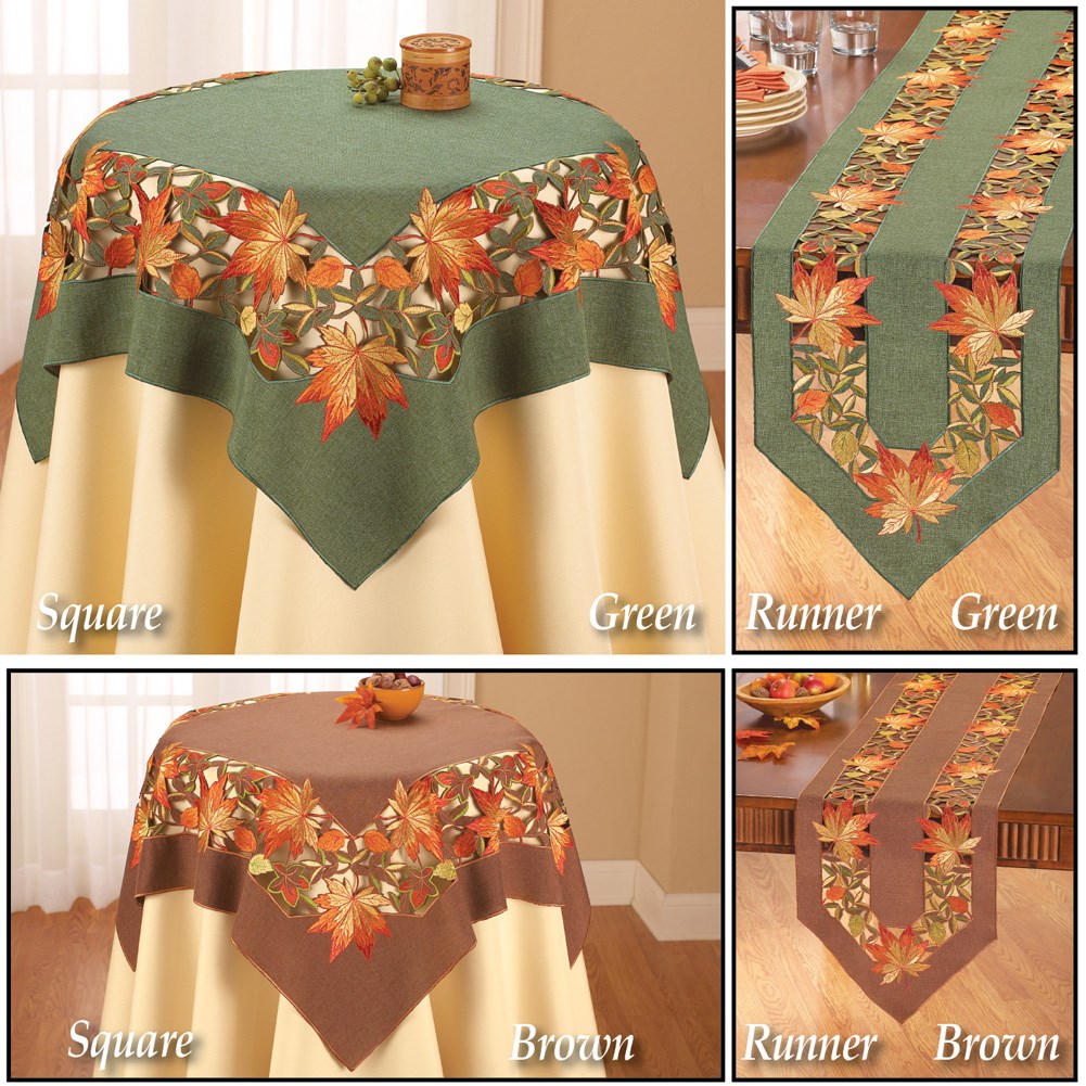 Elegant Fall Table Linens Collections Etc.