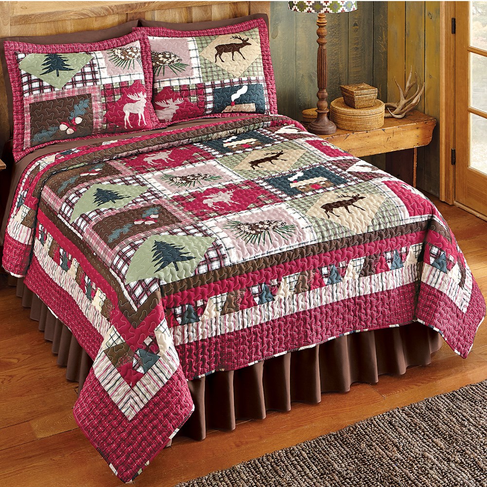 Midnight Cabin Woodland Quilt Collections Etc.