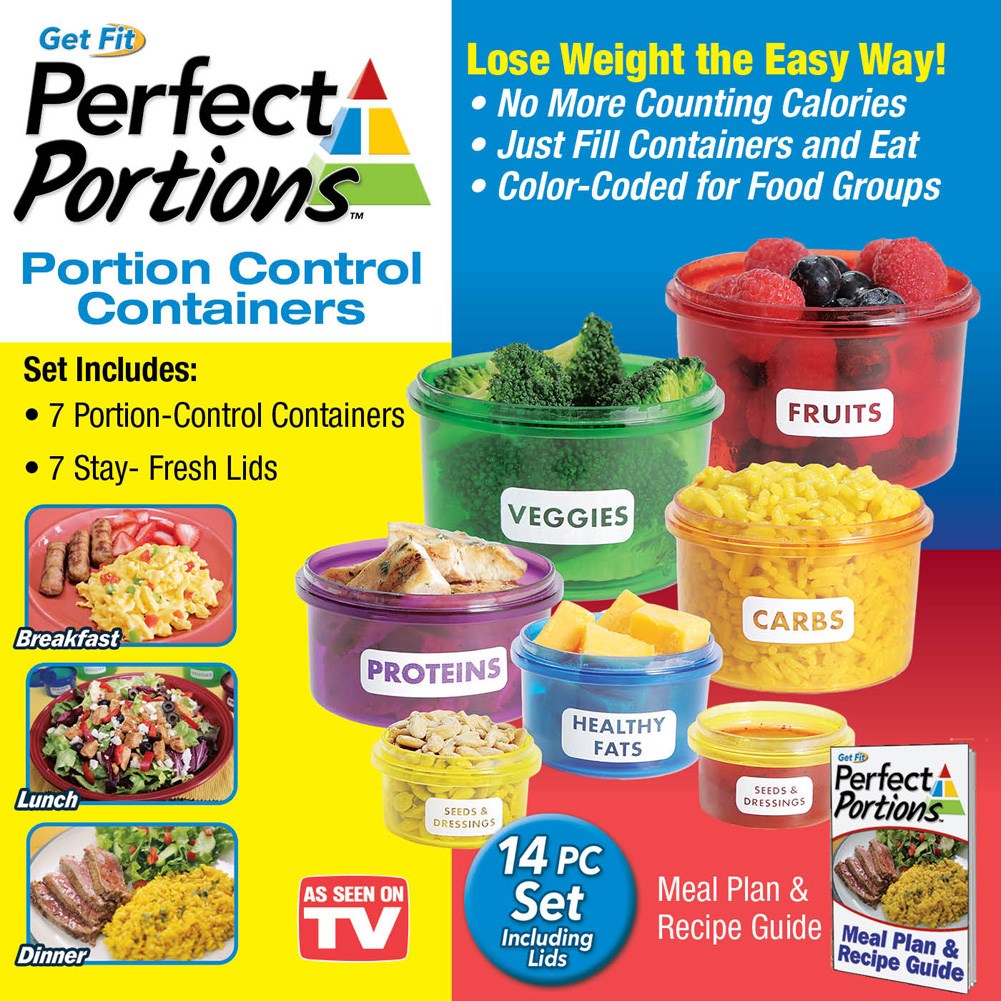 Perfect Portions™ Portion Control Containers Collections Etc.