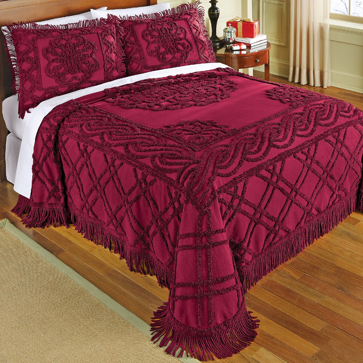 Elegant Chenille Fringe Bedspread Collections Etc.