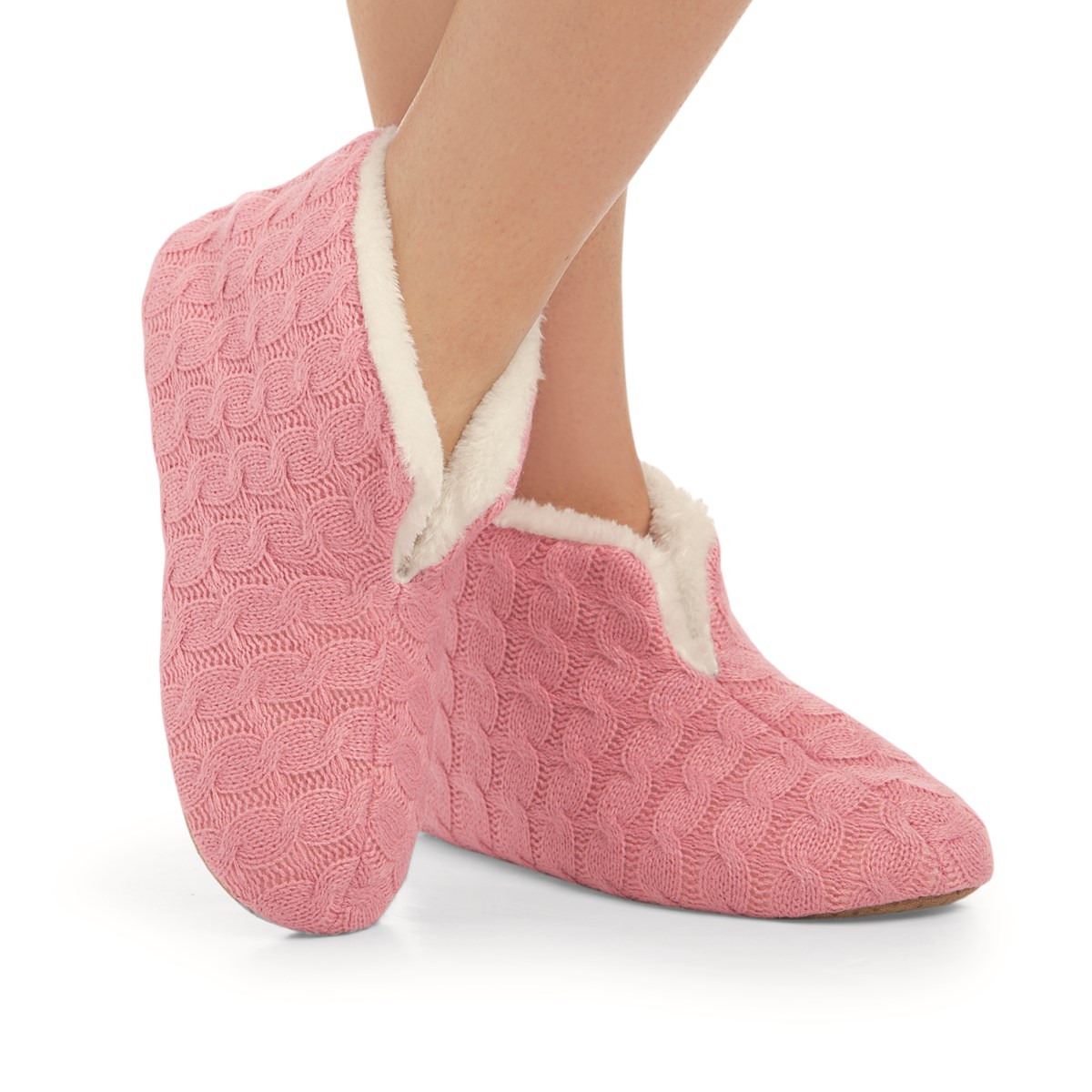 fleece lined slippers