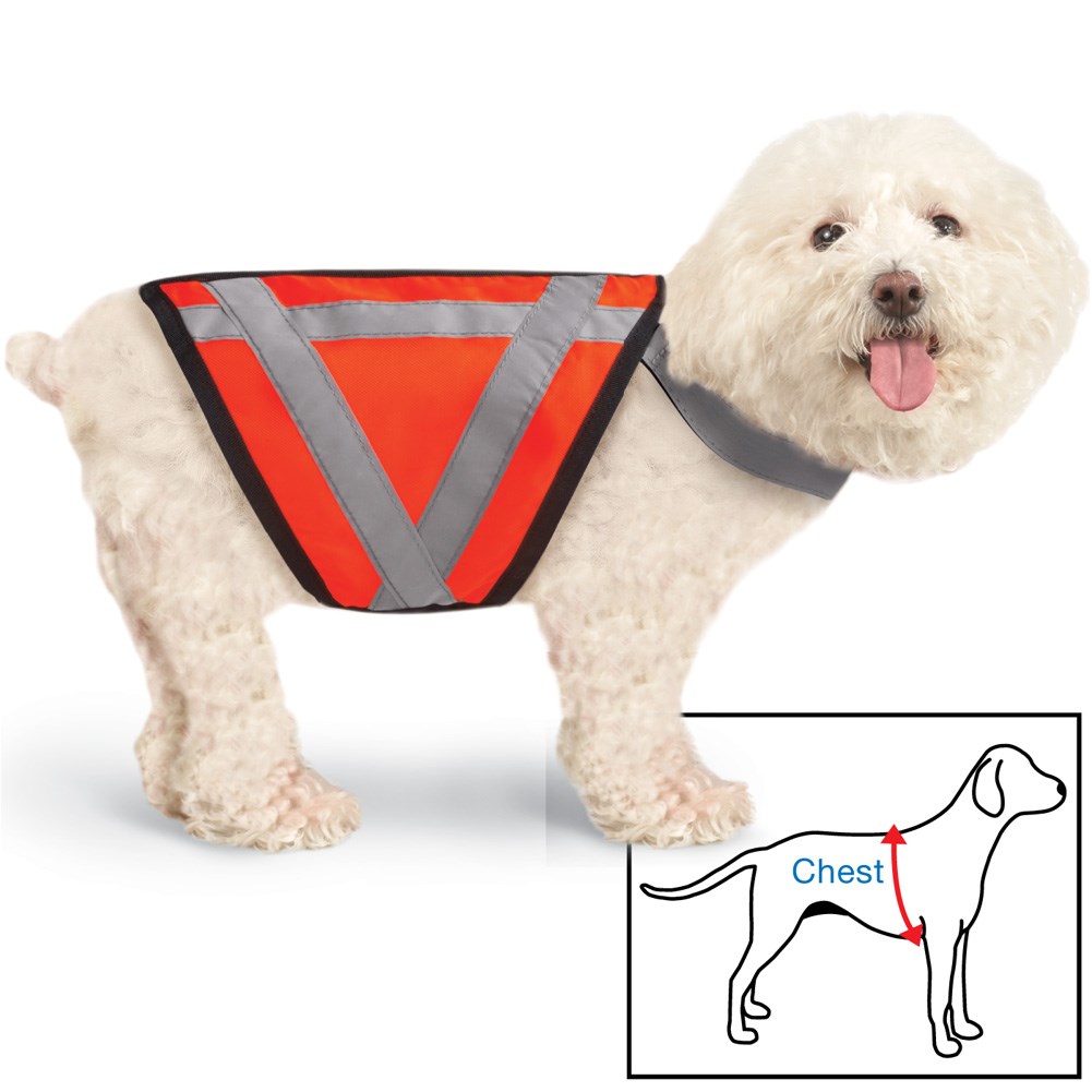 Reflective Glow in the Dark Dog Vest Collections Etc.