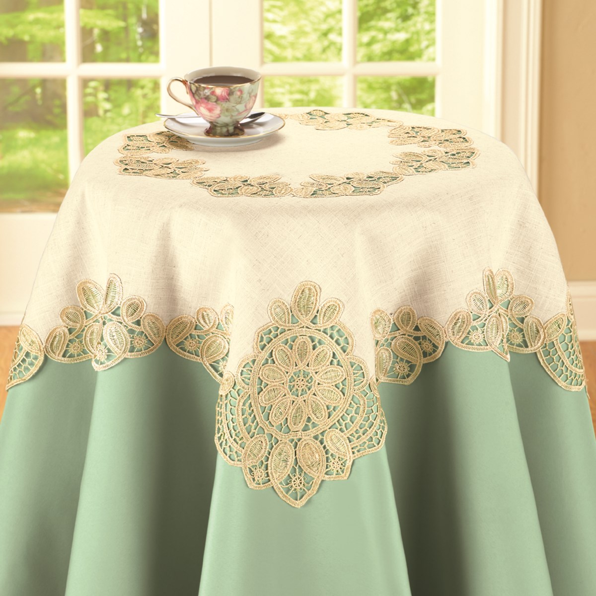 Embroidered Elegant Table Linens Collections Etc.