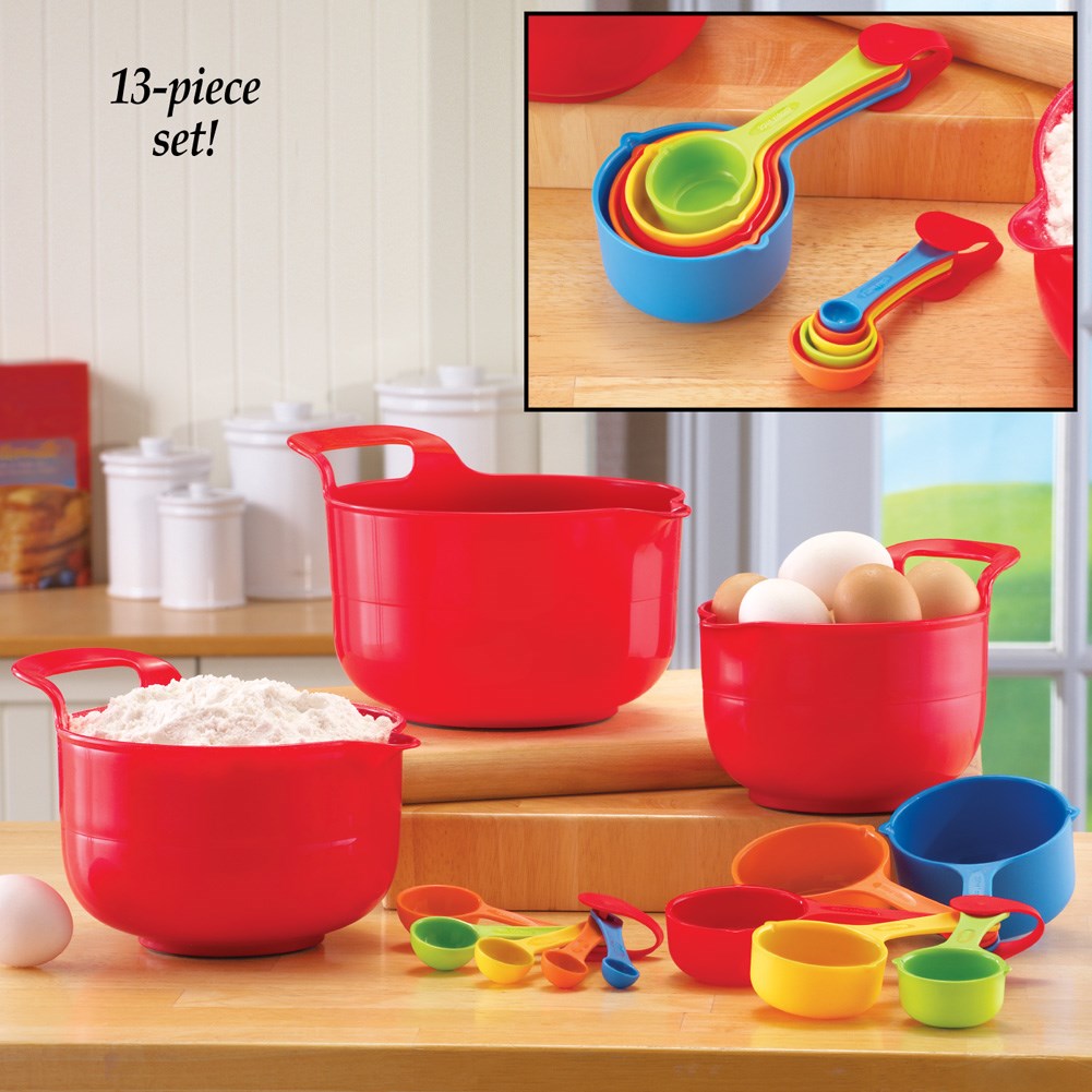 Mixing and Measuring Cups Set of 13 Collections Etc.