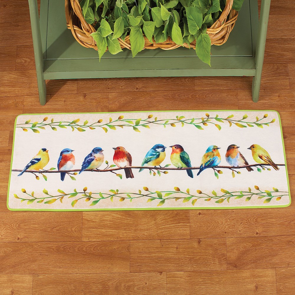 Birds on a Branch Accent Rug Collections Etc.