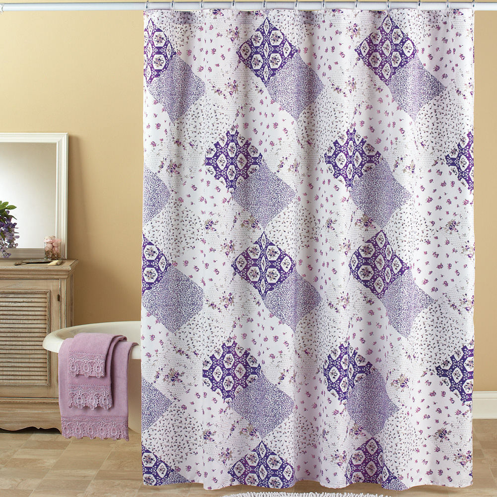 Wilmington Patchwork Shower Curtain