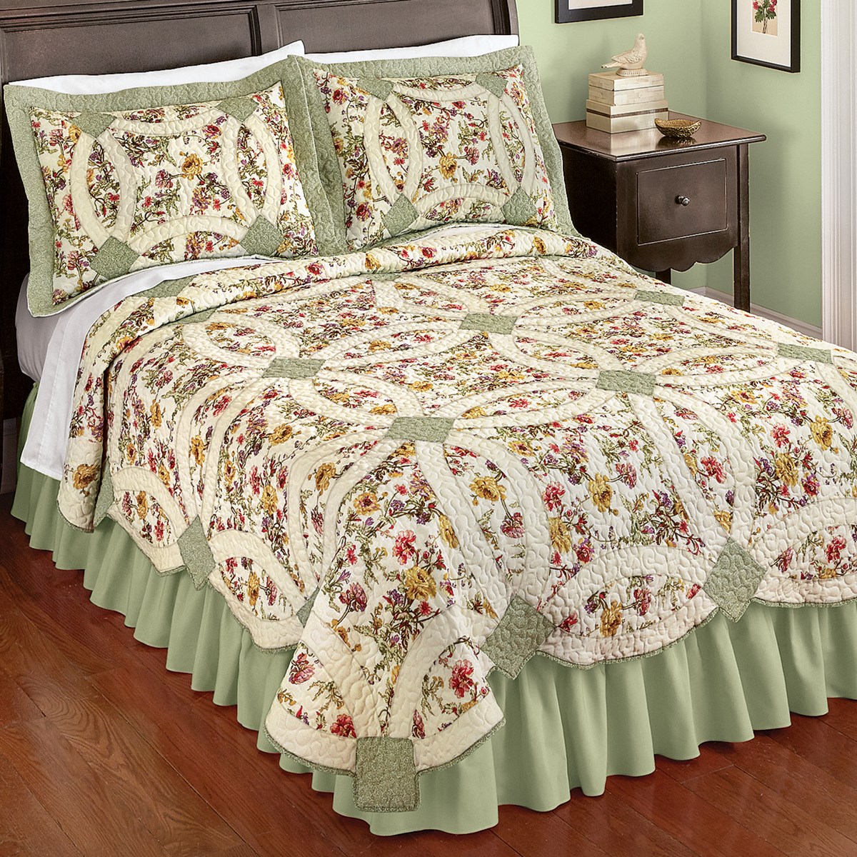 Wedding Bouquet Floral Quilt Collections Etc.