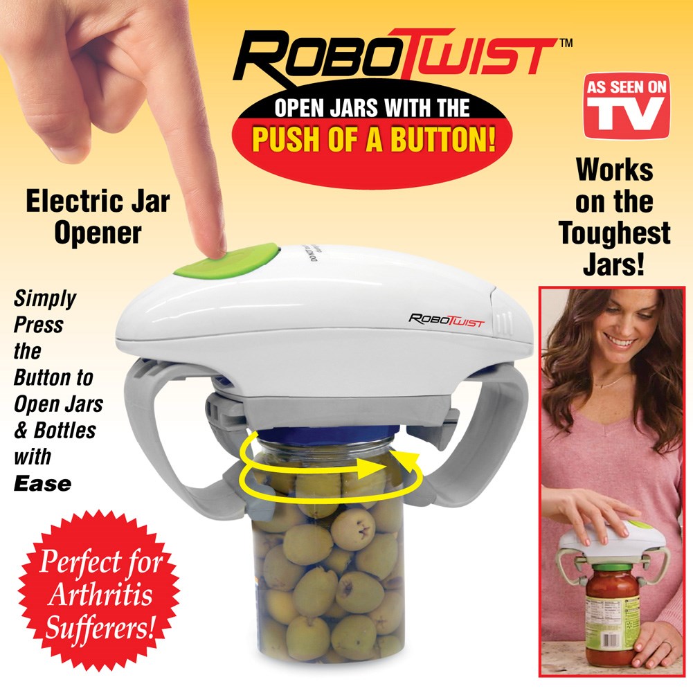 Robo Twist Electronic Jar Opener Collections Etc.