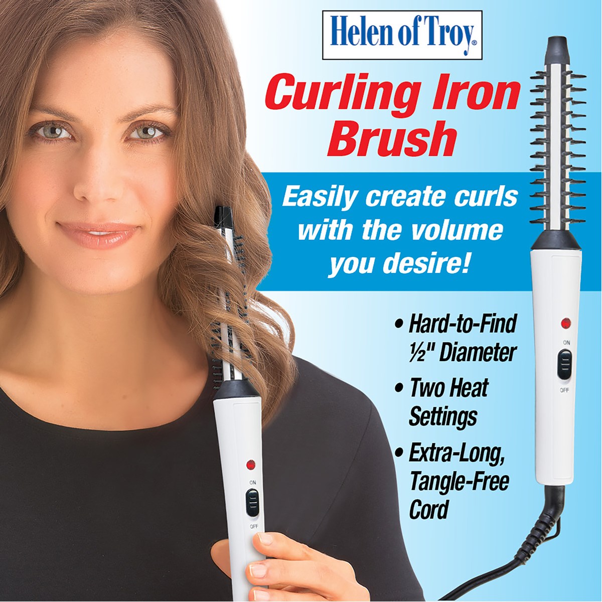 1/2" Curling Iron Brush Collections Etc.