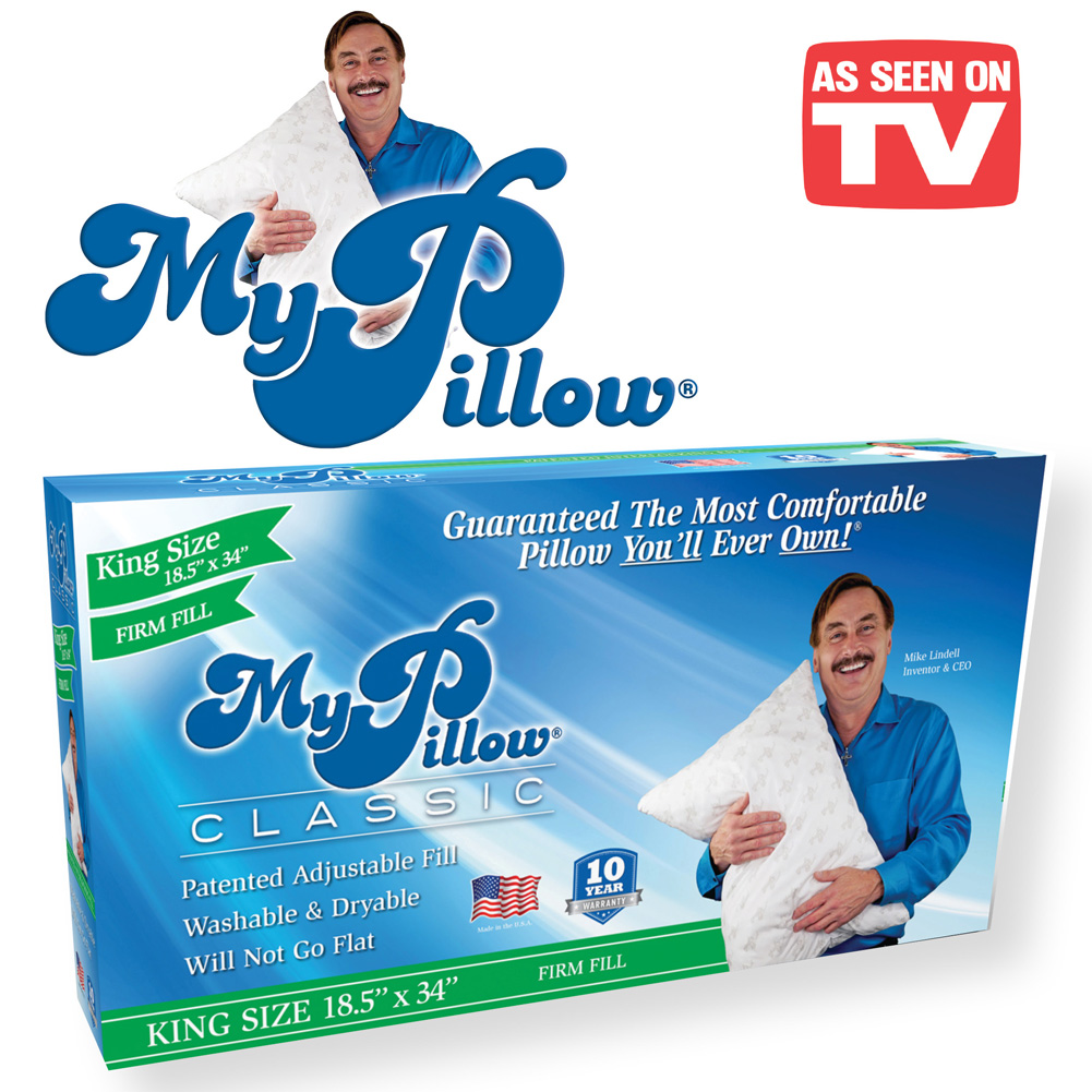 My Pillow Firm Non-allergenic & Anti-Microbial Pillow King, King - Made in The USA