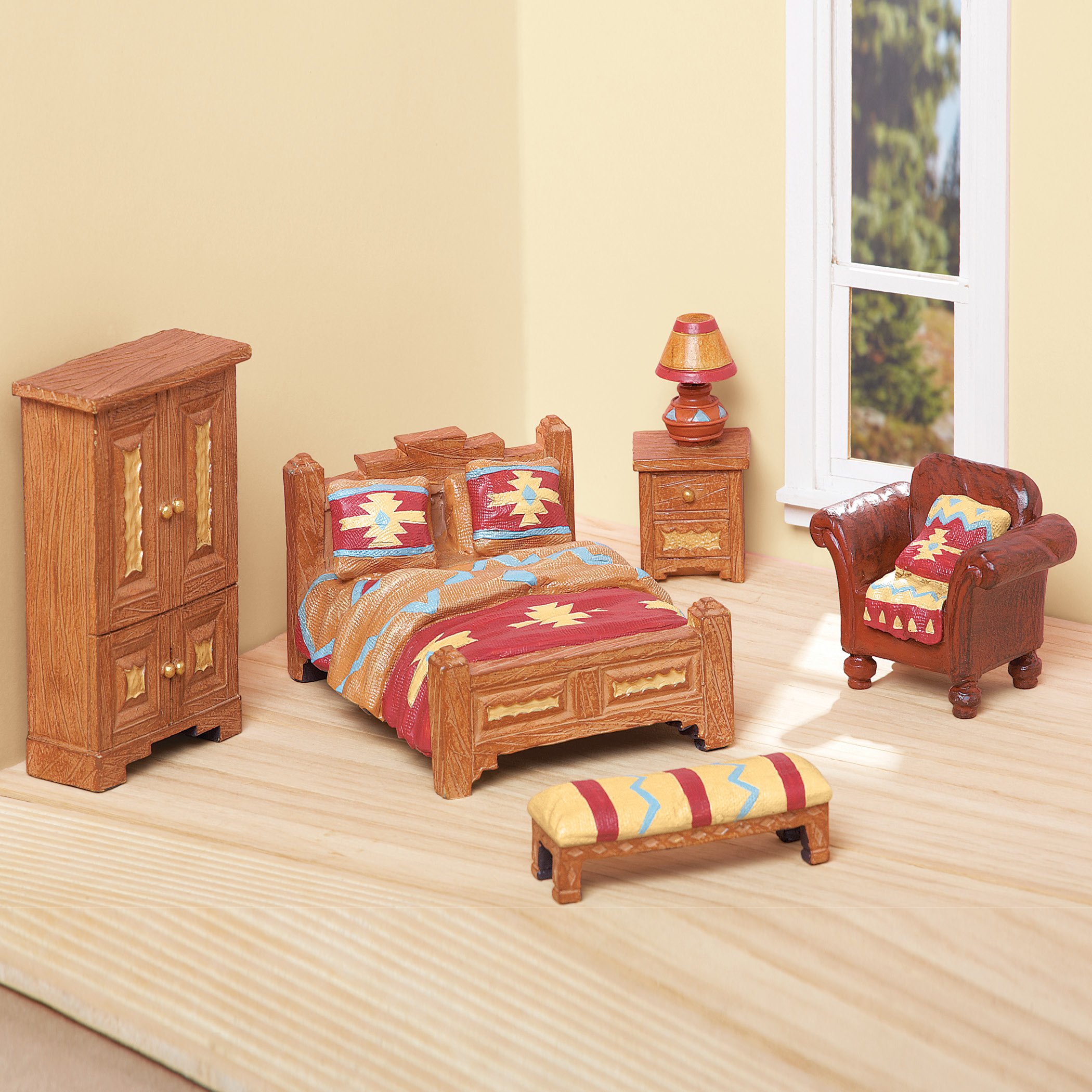 miniature bedroom set
