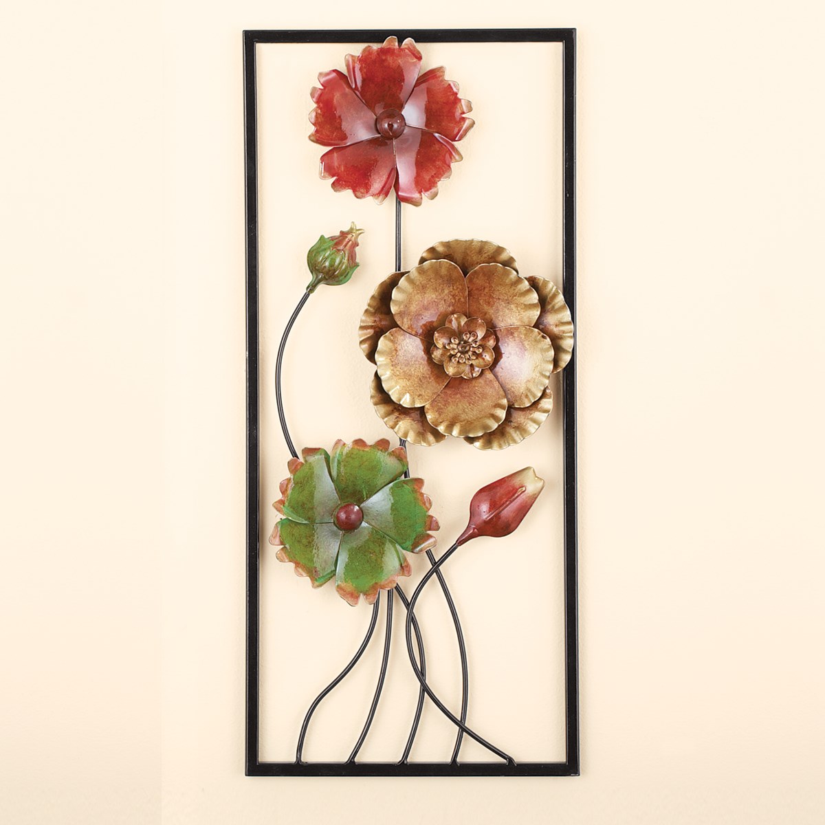 3D Floral Metal Wall Art Collections Etc.