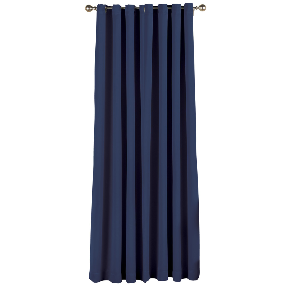 Energy Saving Blackout Curtain Panels, Single Panel, 53"x63" Burgundy, 53"x63"