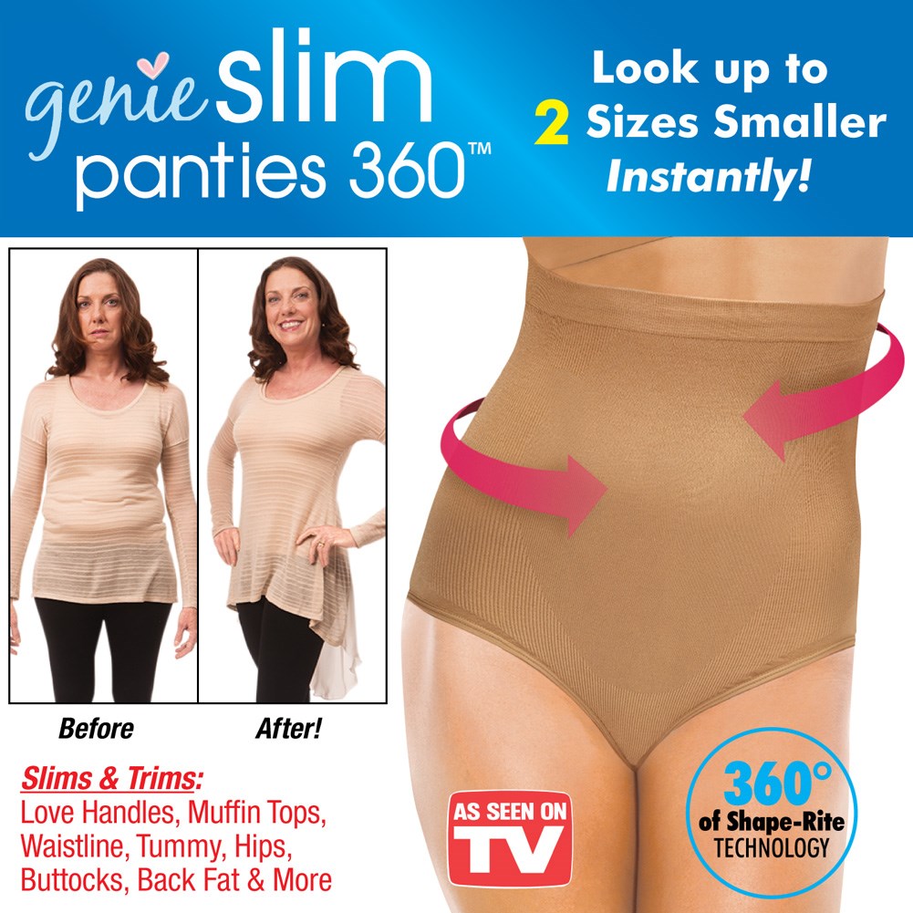 Genie Slim Panties 360 Shapewear Undergarment Collections Etc.