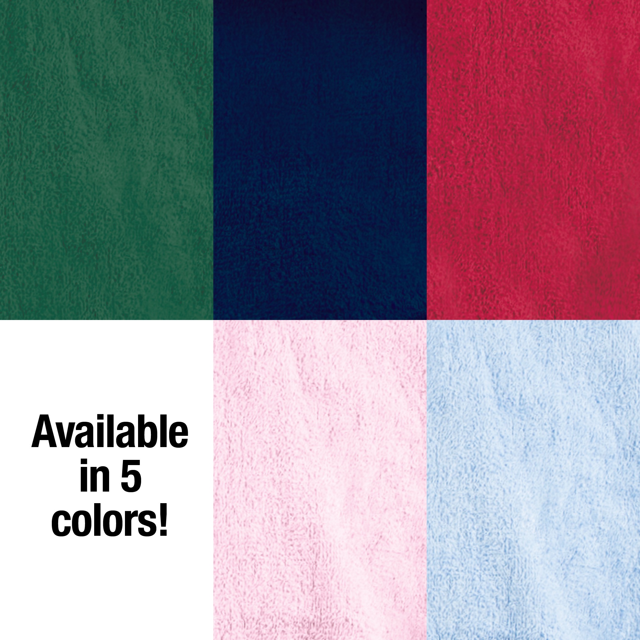 Washable Cotton Terry Full Coverage Bibs - 3 Pack - Bild 6 von 37