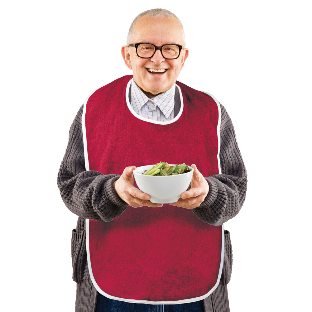 Washable Cotton Terry Full Coverage Bibs - 3 Pack - Bild 10 von 37