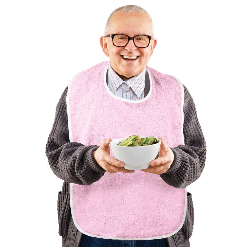 Washable Cotton Terry Full Coverage Bibs - 3 Pack - Bild 31 von 37