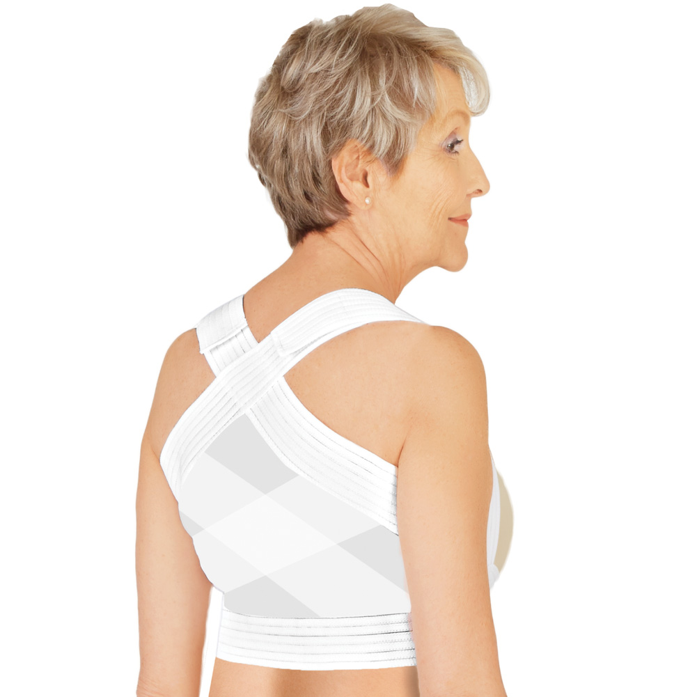 Lightweight Sweat-Free Posture Support Large White