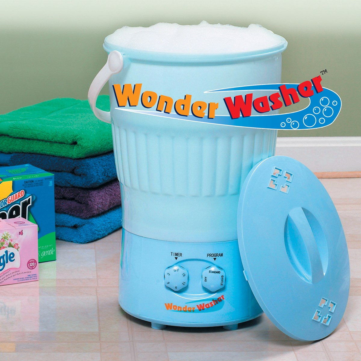 Wonder Washer Portable Laundry Washing Machine Collections Etc.