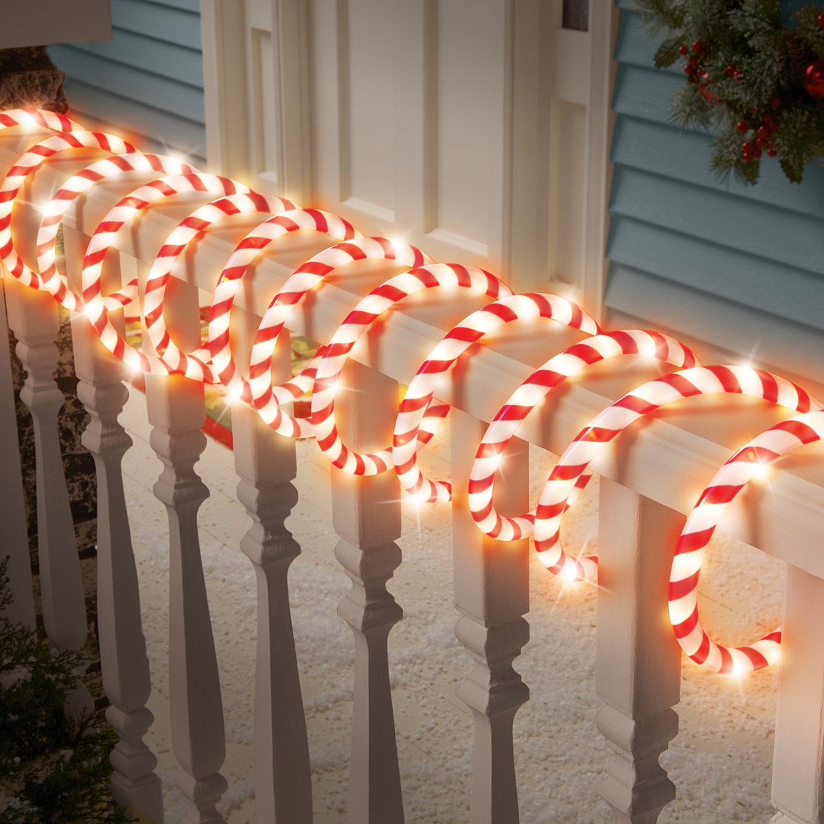 Candy Cane Rope Light Christmas Lighting Collections Etc.