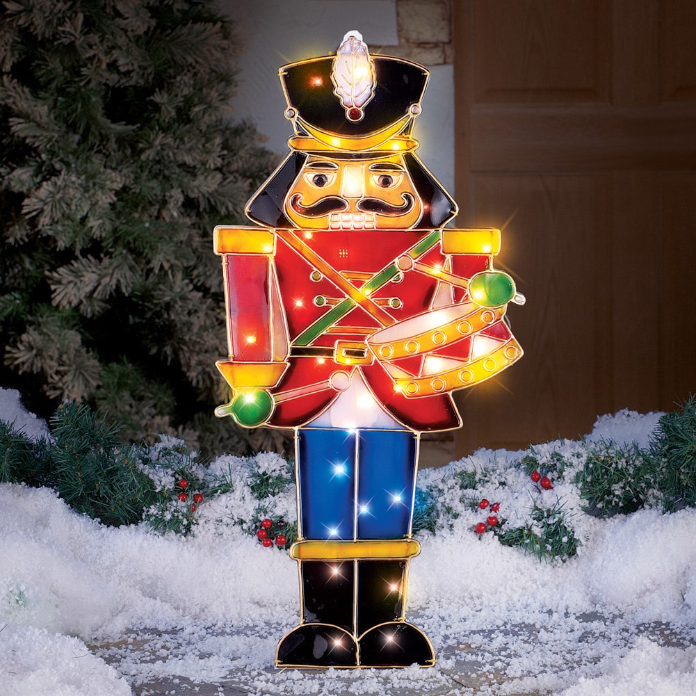 Lighted Nutcracker Christmas Decoration Collections Etc.